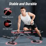 Adjustable Weight Bench - 1000LBS Heavy Duty Fitness