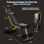 Adjustable Weight Bench for Full Body Workouts