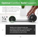 Gaiam Essentials 6mm Yoga and Pilates Mat