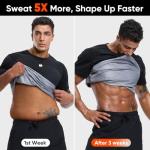 HOTSUIT Sauna Shirt for Men - Sweat Vest XL