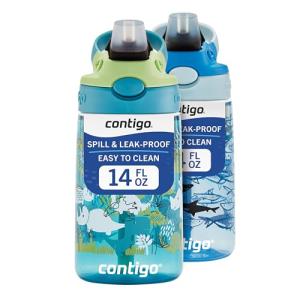Contigo Kids 14 oz AutoSpout Water Bottle 2-Pack