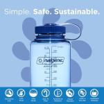 Nalgene 1L Wide Mouth Water Bottle - BPA Free