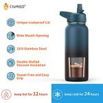 CIVAGO 950ml Insulated Sports Water Bottle