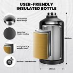 RAYMYLO Insulated One Gallon Water Bottle