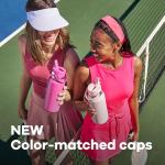 Insulated Stainless Steel Water Bottle with Straw