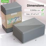 Trideer Yoga Blocks 2 Pack - Lightweight Foam