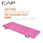 PINK Folding Anti-Tear Exercise Balance Mat