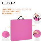 PINK Folding Anti-Tear Exercise Balance Mat