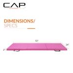 PINK Folding Anti-Tear Exercise Balance Mat