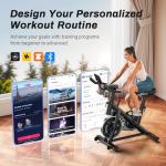 MERACH Indoor Cycling Bike with App and Tablet Mount