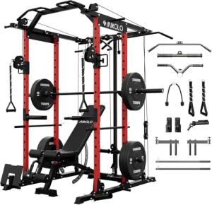 Mikolo K6 Power Cage with Cable Crossover System