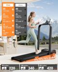 Portable 4-in-1 Walking Pad with Incline