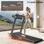 3-in-1 Portable Treadmill with 12% Incline