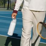 Shy Marshmallow 32 Oz Insulated Water Bottle