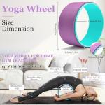 HNCTINNO Yoga Wheel and Block Set
