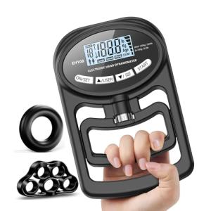 Digital Hand Grip Strength Trainer – 265 Lbs
