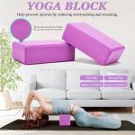 HNCTINNO Yoga Wheel and Block Set