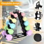5-Tier A-Frame Dumbbell Rack for Weight Storage