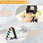 5-Tier A-Frame Dumbbell Rack for Weight Storage