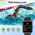LIVIKEY Waterproof Fitness Tracker with Heart Rate Monitor