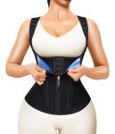 Junlan Women’s Sauna Suit Sweat Vest - Black