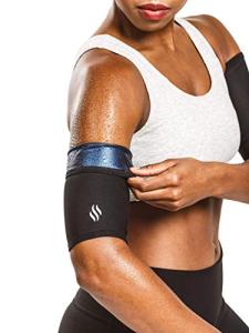 Women's Arm Trimmers Compression Sweat Bands - 2 Pack