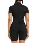 Junlan Women's Sauna Suit Full Body Workout Jumpsuit