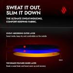 Women's Arm Trimmers by Sweat Shaper (Black)