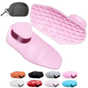 Pink Silicone Weight Lifting Grips for Women