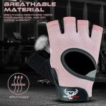 BEAST RAGE Fingerless Workout Gloves for All