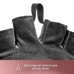 adidas Adjustable Fingerless Weight Lifting Gloves - Pink