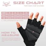 BEAST RAGE Fingerless Workout Gloves for All
