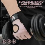 BEAST RAGE Fingerless Workout Gloves for All