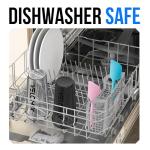 VELOMIX - 2 Pack Leak Proof Protein Shaker Bottles