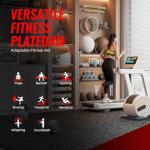 Extra-Thick Interlocking Gym Floor Mats - 12 Pcs