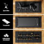 Stepwaver Folding Gym Mat for Carpet and Floors