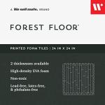 Wood Grain Interlocking Foam Floor Mats, 24"x24