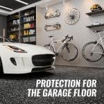 Extra-Thick Interlocking Gym Floor Mats - 12 Pcs