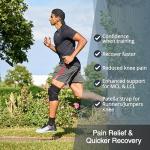 Adjustable Knee Brace for Pain Relief and Stability