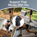 Adjustable Knee Brace for Pain Relief and Stability