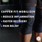 Copper Fit Mobilizer Knee Sleeve with Side Stabilizers