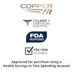 Copper Fit Mobilizer Knee Sleeve with Side Stabilizers