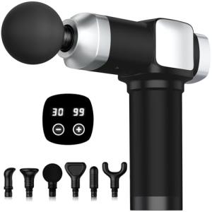 CAMEFER Deep Tissue Massage Gun with 30 Speeds