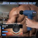 Cotsoco Deep Tissue Massage Gun with 9 Attachments