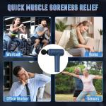 Cotsoco Deep Tissue Massage Gun with 9 Attachments