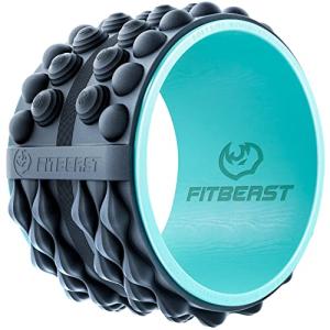 FitBeast Deep Tissue Back Roller - 12'' Blue
