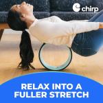 Chirp Wheel Foam Roller for Back & Neck Relief