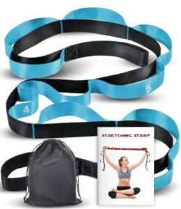 Acozycoo 10-Loop Stretching Strap for Flexibility