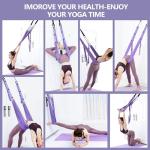 Leg Stretcher Strap with Door Anchor for Flexibility