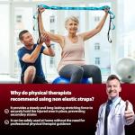 Acozycoo 10-Loop Stretching Strap for Flexibility